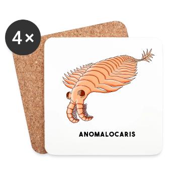 ANOMALOCARIS - Coasters (set of 4) - white - Front