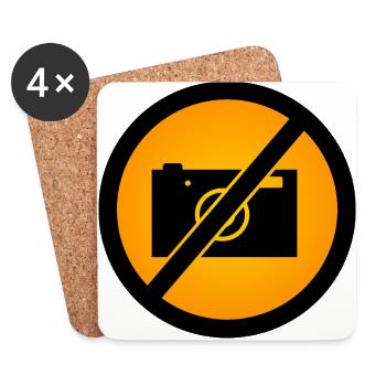 no pictures - Untersetzer (4er-Set) - Weiß - Vorne