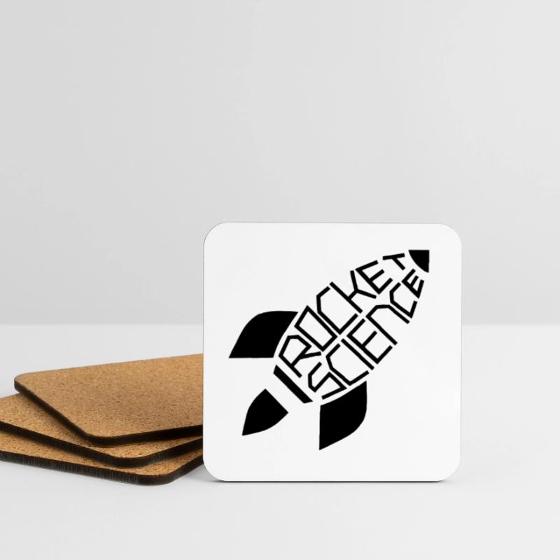 Conception aérospatiale robuste de Rocket Science Dessous de verre (lot de 4)