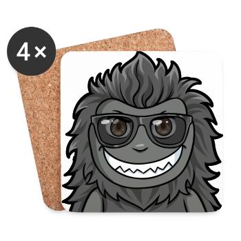 Cool - Coasters (set of 4) - white - Front