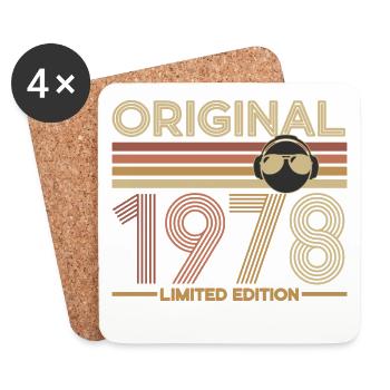 1978 - Coasters (set of 4) - white - Front