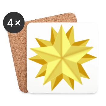 Christma s1255 - Coasters (set of 4) - white - Front