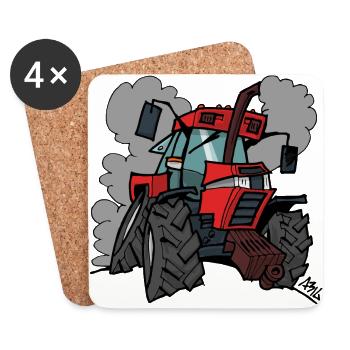 Fall 5120 - Untersetzer (4er-Set) - Weiß - Vorne