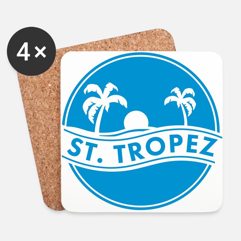 st tropez - Untersetzer (4er-Set) - Weiß