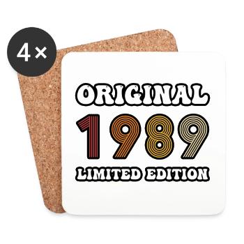 ORIGINAL 1989 - Coasters (set of 4) - white - Front