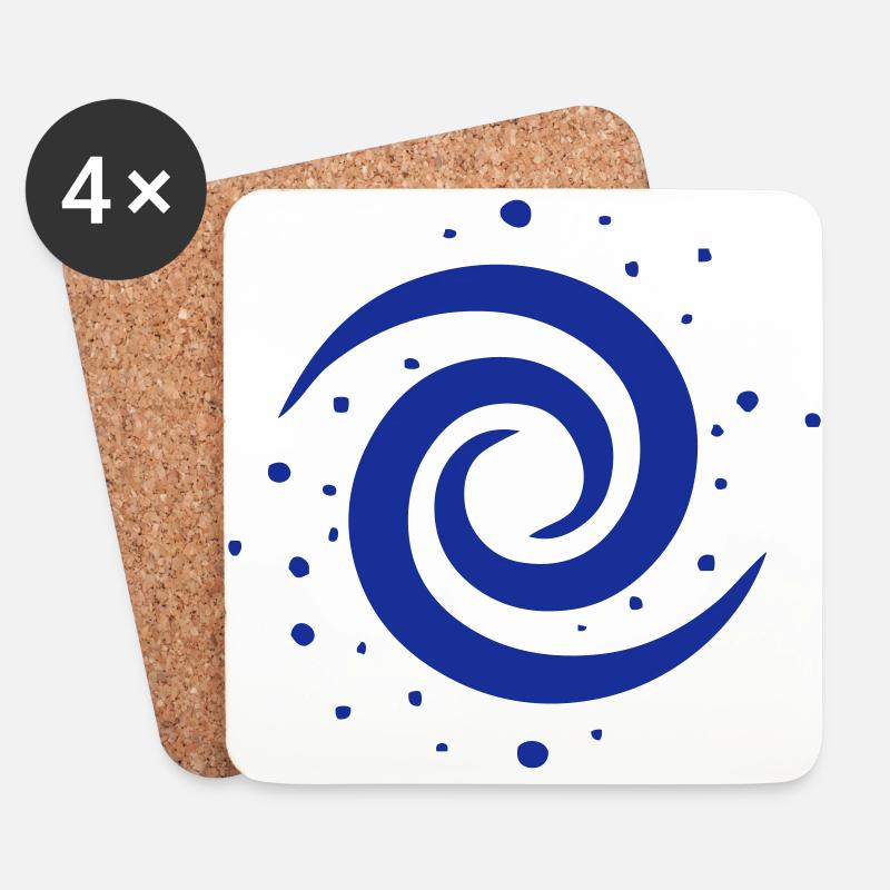 space - Coasters (set of 4) - white