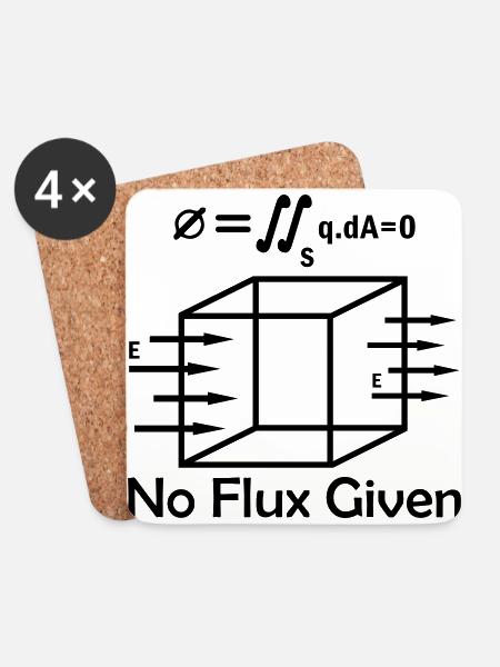 Mathematics Math Physicist - Coasters (set of 4) - white