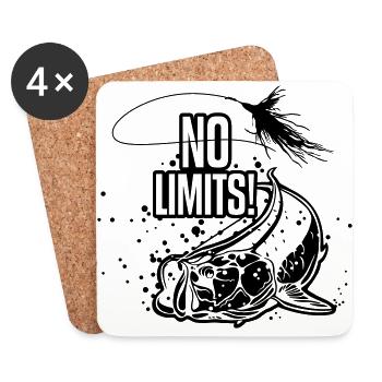 TARPON - PAS DE LIMITES! - Dessous de verre (lot de 4) - blanc - Devant