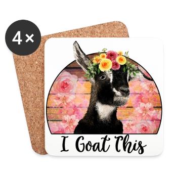 I Goat This - Coasters (set of 4) - white - Front
