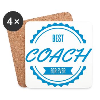 best coach - Dessous de verre (lot de 4) - blanc - Devant