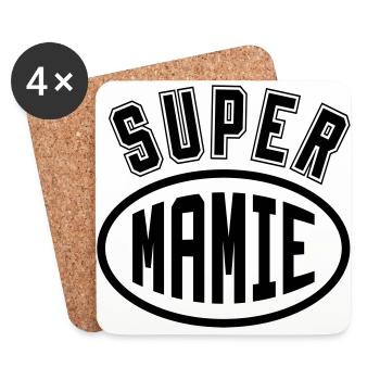 Großmütter / Oma / Mami / Großmutter / Mamy - Untersetzer (4er-Set) - Weiß - Vorne