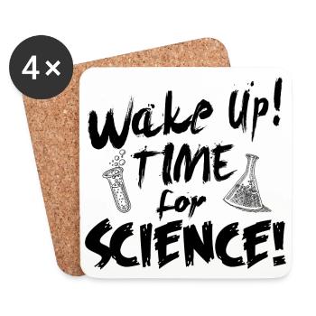 Science - Untersetzer (4er-Set) - Weiß - Vorne