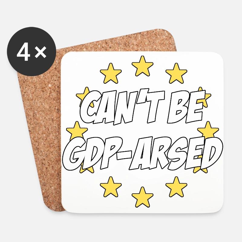 Kann nicht GDPRARSED sein - Untersetzer (4er-Set) - Weiß