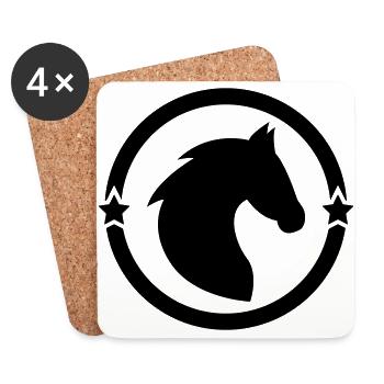 Famer Dog Cat Züchter Elevage Eleveur - Coasters (set of 4) - white - Front