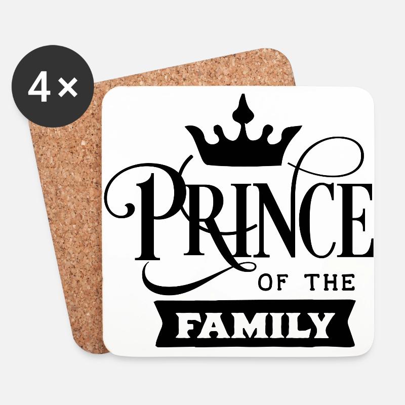Prince - Untersetzer (4er-Set) - Weiß