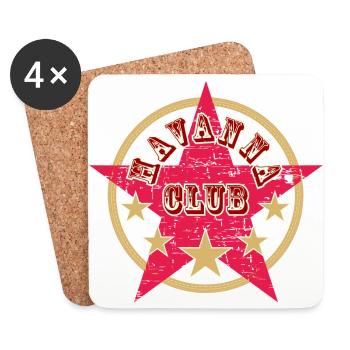 Havanna Club Cuba Libre - Untersetzer (4er-Set) - Weiß - Vorne