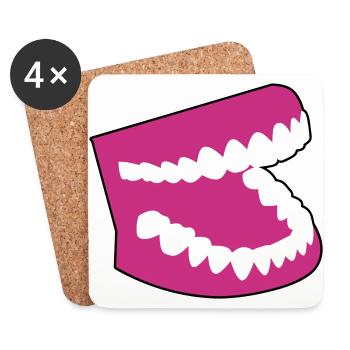 ivories - Coasters (set of 4) - white - Front