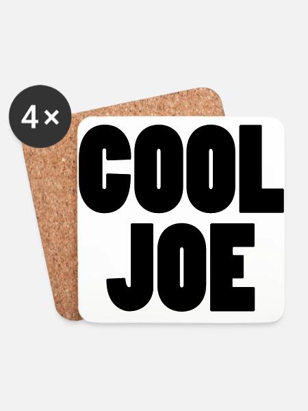 cool joe - Untersetzer (4er-Set) - Weiß