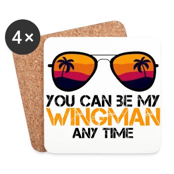 Wingman - Coasters (set of 4) - white - Front