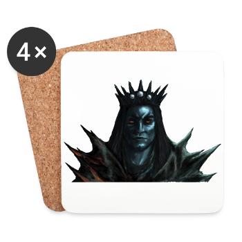 Morgoth Melkor - Coasters (set of 4) - white - Front