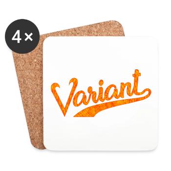 Variant | Variant - Coasters (set of 4) - white - Front