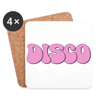 Disco - Untersetzer (4er-Set) - Weiß - Vorne
