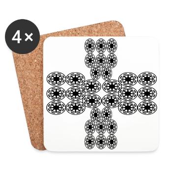 Believe me - Coasters (set of 4) - white - Front