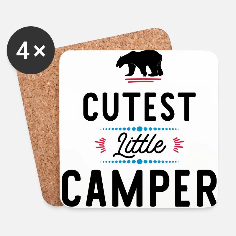 Camper - Untersetzer (4er-Set) - Weiß