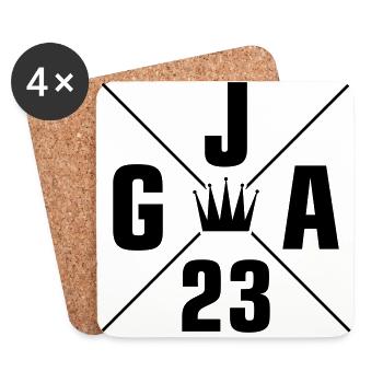 Jga 2023 Junggesellenabschied - Untersetzer (4er-Set) - Weiß - Vorne