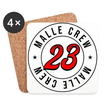 Malle 23 - Untersetzer (4er-Set) - Weiß - Vorne