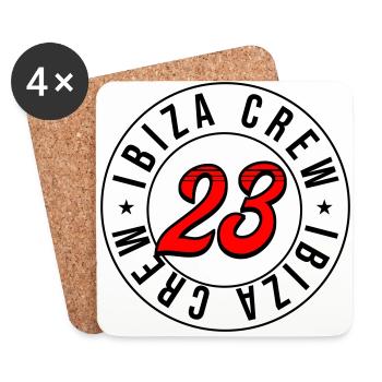 Ibiza 23 - Untersetzer (4er-Set) - Weiß - Vorne
