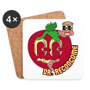 RECONCOME - Untersetzer (4er-Set) - Weiß - Vorne