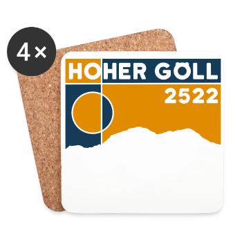 Hoher Göll Climbing Crossing Westgrat Hiking - Coasters (set of 4) - white - Front