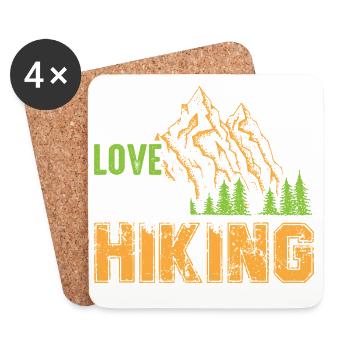 Wander - Coasters (set of 4) - white - Front