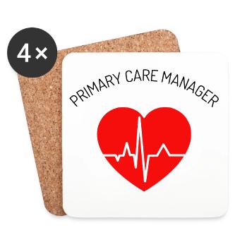 Primary care manager - Coasters (set of 4) - white - Front