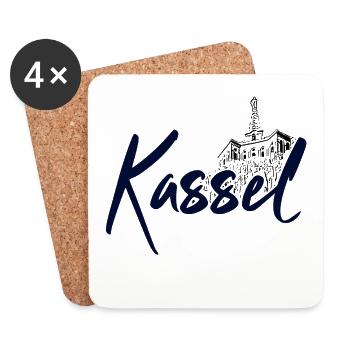 Kassel - Coasters (set of 4) - white - Front