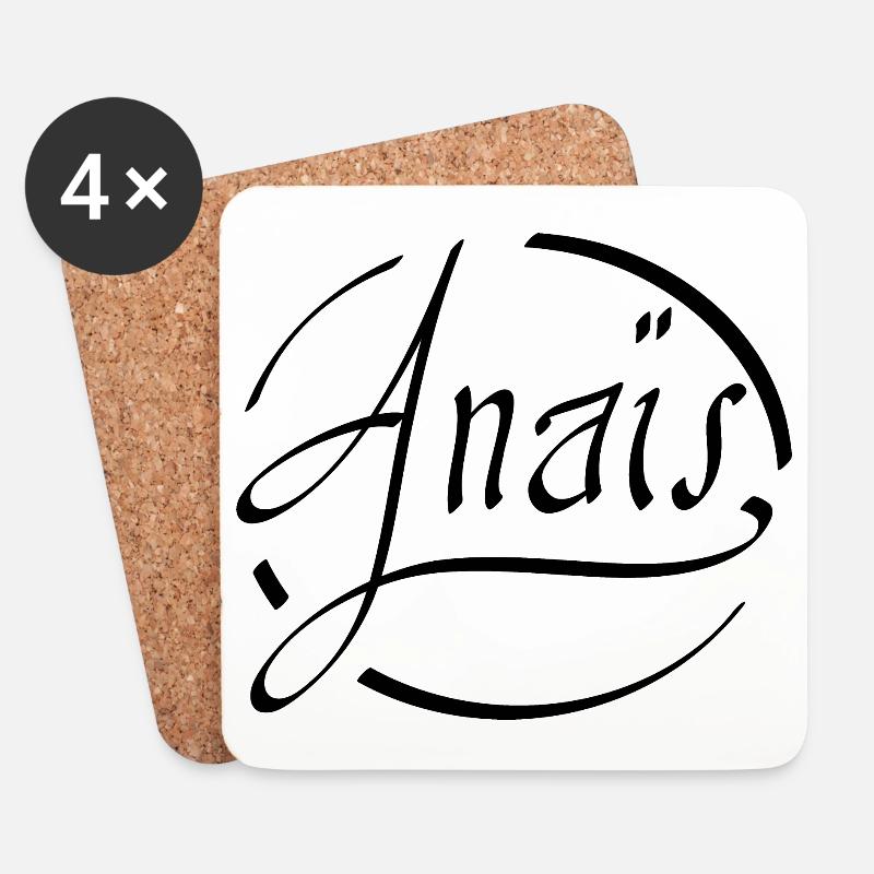 Anaïs - Coasters (set of 4) - white