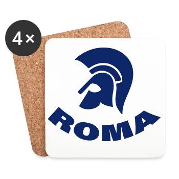 ROM - Untersetzer (4er-Set) - Weiß - Vorne