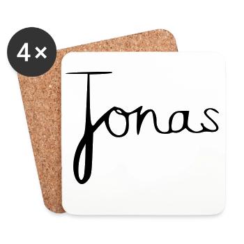 Jonas - Untersetzer (4er-Set) - Weiß - Vorne