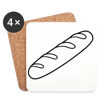wand - Coasters (set of 4) - white - Front