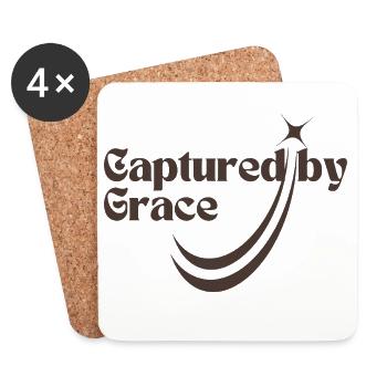 Captured By Grace Shooting Star - Coasters (set of 4) - white - Front