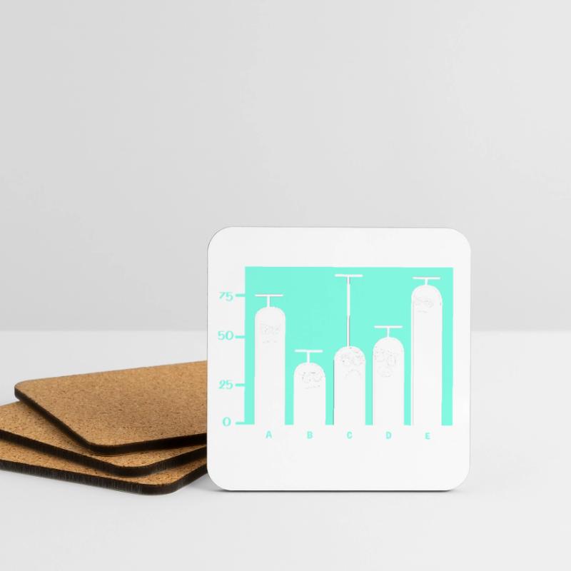 Programmeur Codeur GPT Dessous de verre (lot de 4)