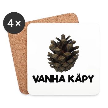Old pile - Coasters (set of 4) - white - Front