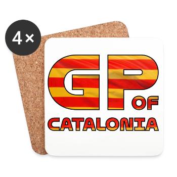 catalonia_gp - Coasters (set of 4) - white - Front