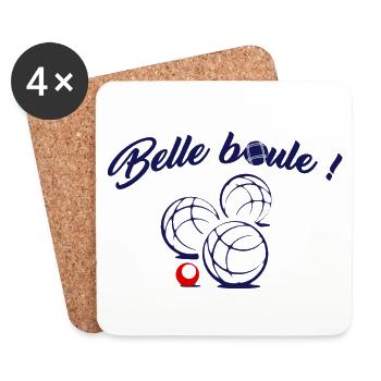 Belle-Ball - Untersetzer (4er-Set) - Weiß - Vorne