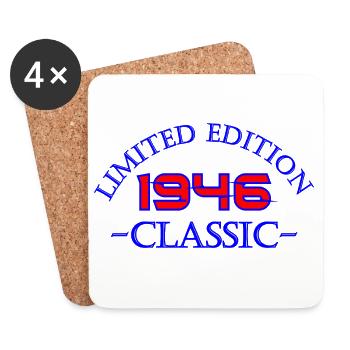 1946 Classic Limited Edition - Untersetzer (4er-Set) - Weiß - Vorne