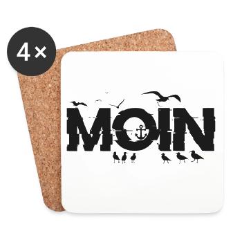 MOIN - Untersetzer (4er-Set) - Weiß - Vorne
