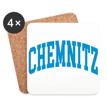 Chemnitz - Coasters (set of 4) - white - Front