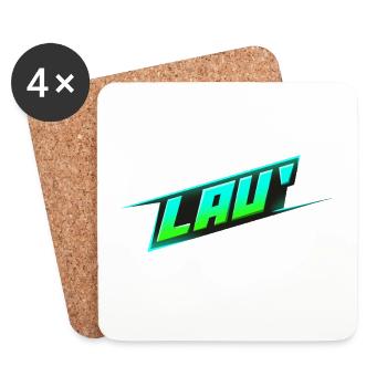 Lau' - Coasters (set of 4) - white - Front