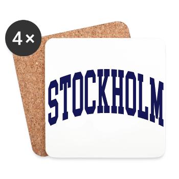 Stockholm - Untersetzer (4er-Set) - Weiß - Vorne